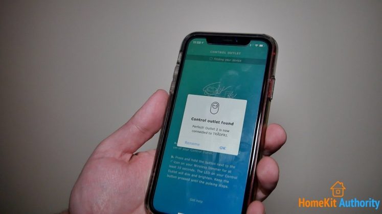 IKEA Tradfri Control outlet review paired