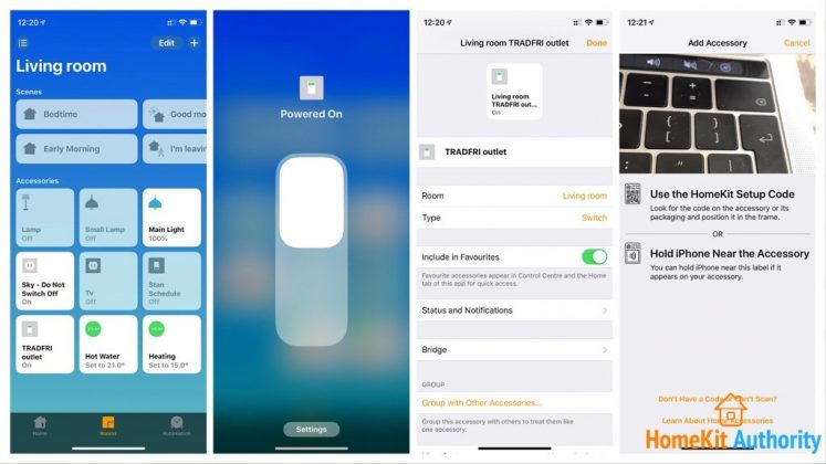 Ikea smart plug HomeKit support