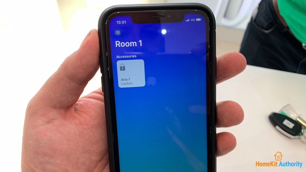 Avia smart lock HomeKit