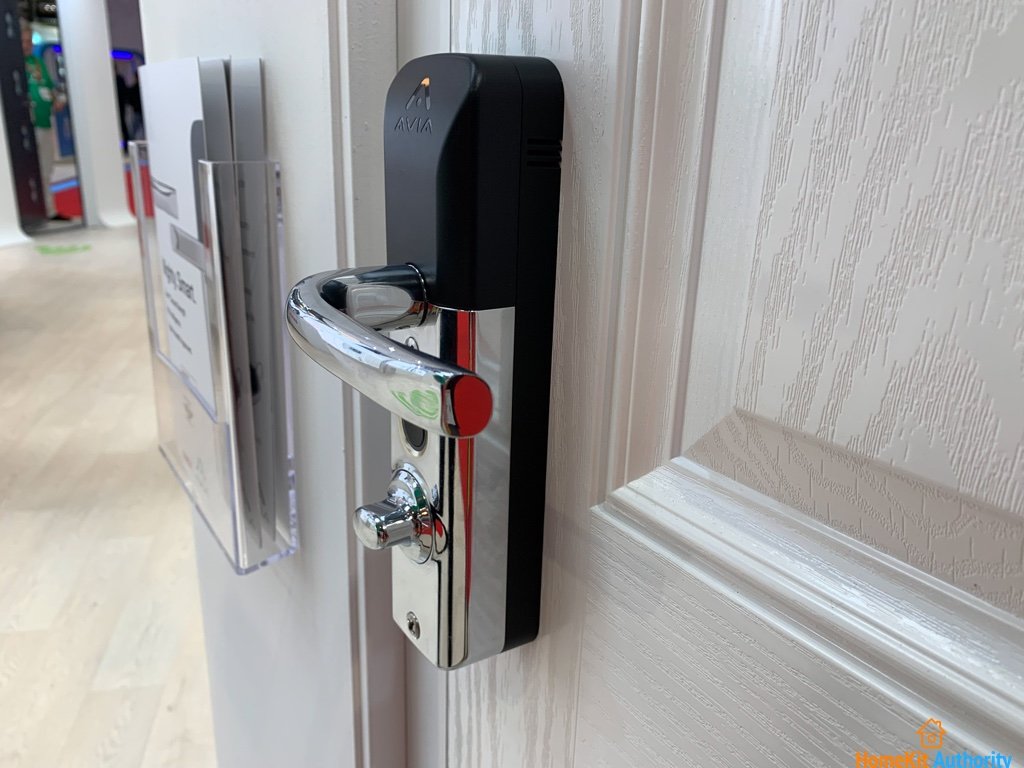 Side view of the smart lock