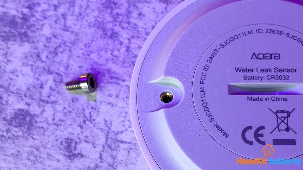 Aqara water leak contact sensor