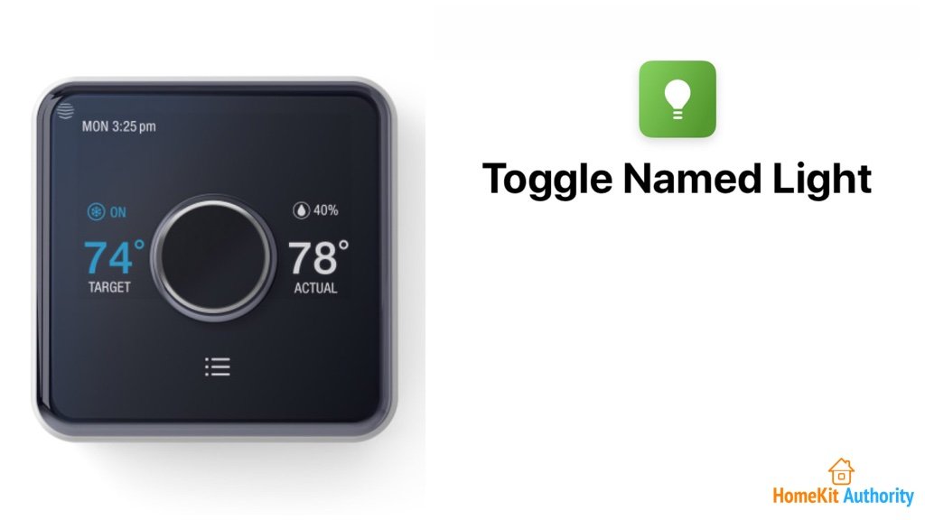 Hive Siri shortcut for light control