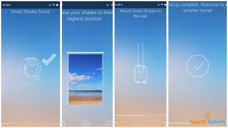 Soma Connect blinds app setup