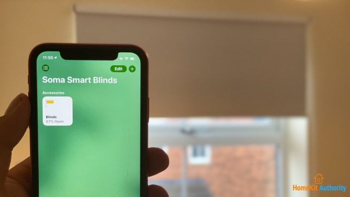 Soma Smart shades HomeKit