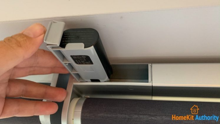 Ikea smart blind battery install