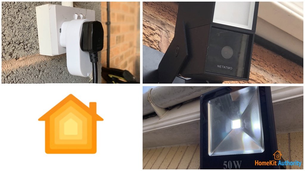 HomeKit Flood light with motion