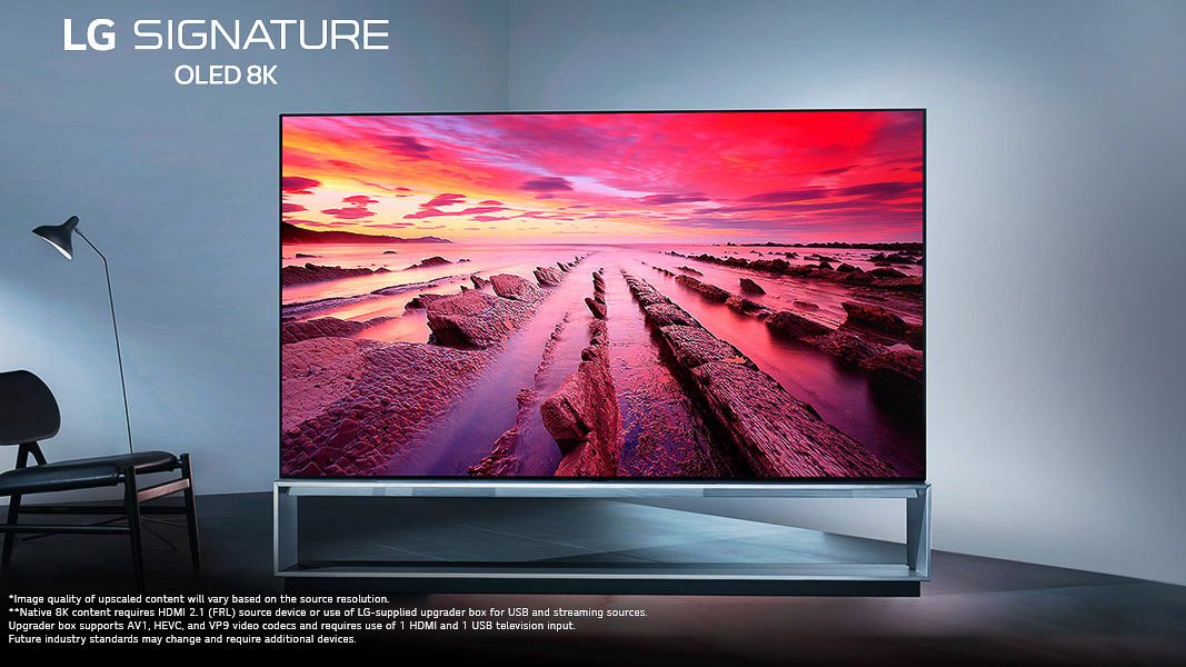LG 8K TV HomeKit CES 2020