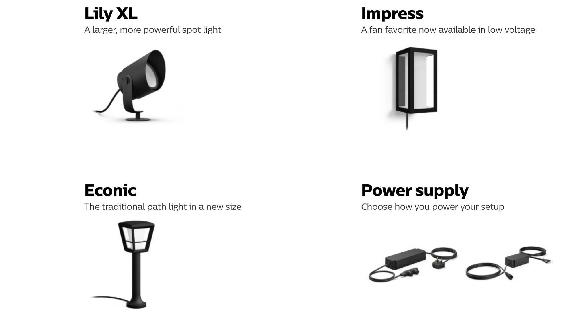 Philips Hue low voltage