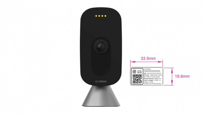 Ecobee security camera HomeKit