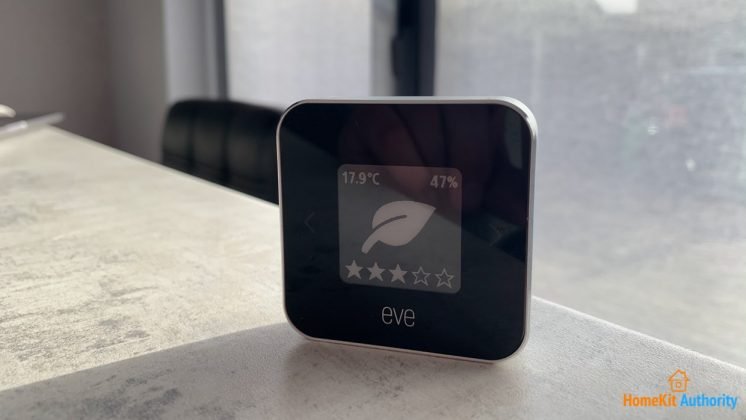 Eve room air quality