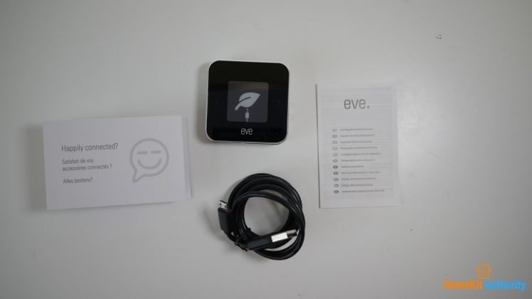 Eve room box contents