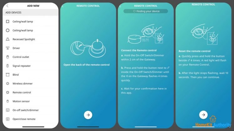 Ikea home smart tradfri setup