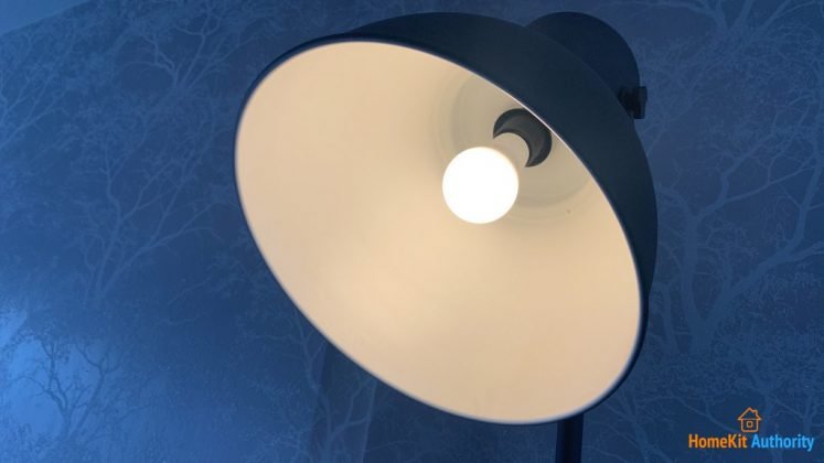 Ikea smart light on
