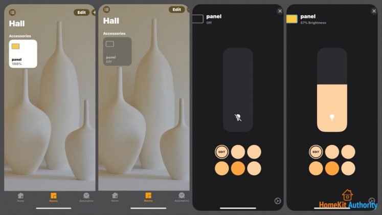 Ikea smart lighting HomeKit control