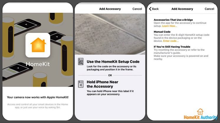Netatmo HomeKit setup