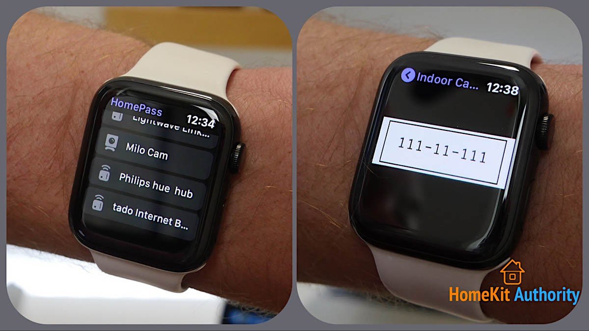 HomePass Apple Watch App