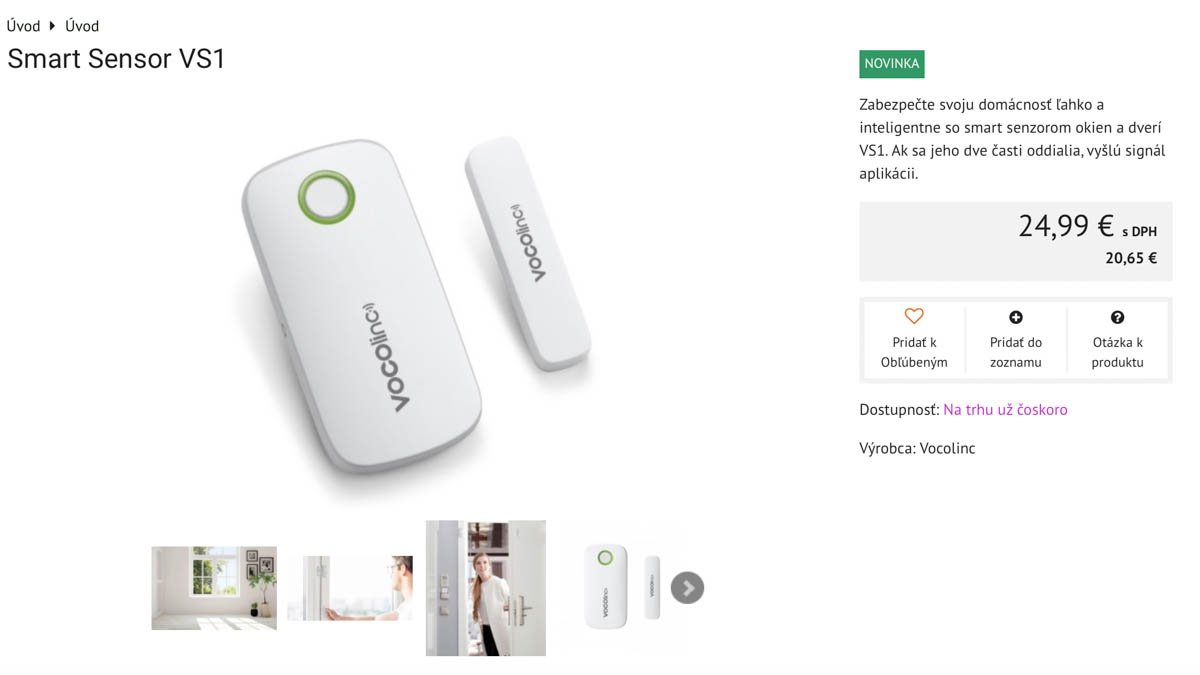 Vocolinc VS1 door sensor