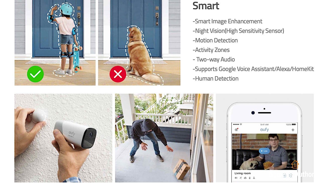 EufyCam 2 Pro 2K features