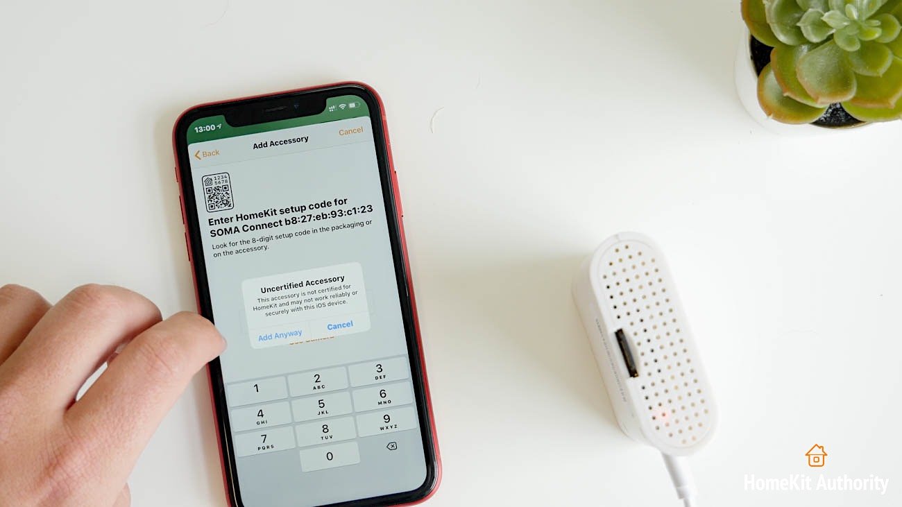 Soma Smart Shades 2 homekit setup