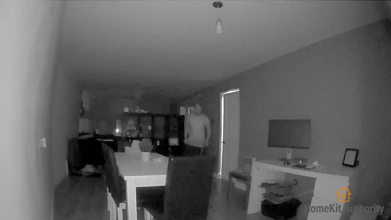 Eve Cam night vision