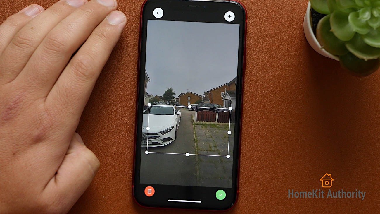 Netatmo Smart Doorbell alert zones