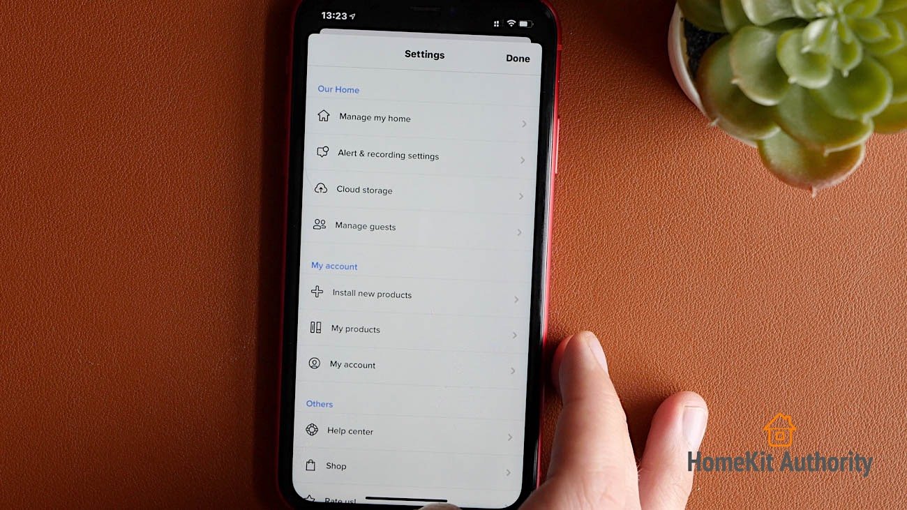 Netatmo Smart Doorbell advanced setting