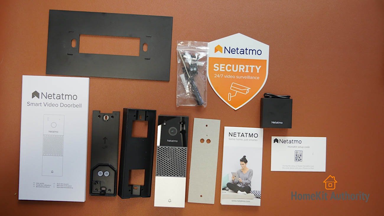 Netatmo Smart Doorbell contents