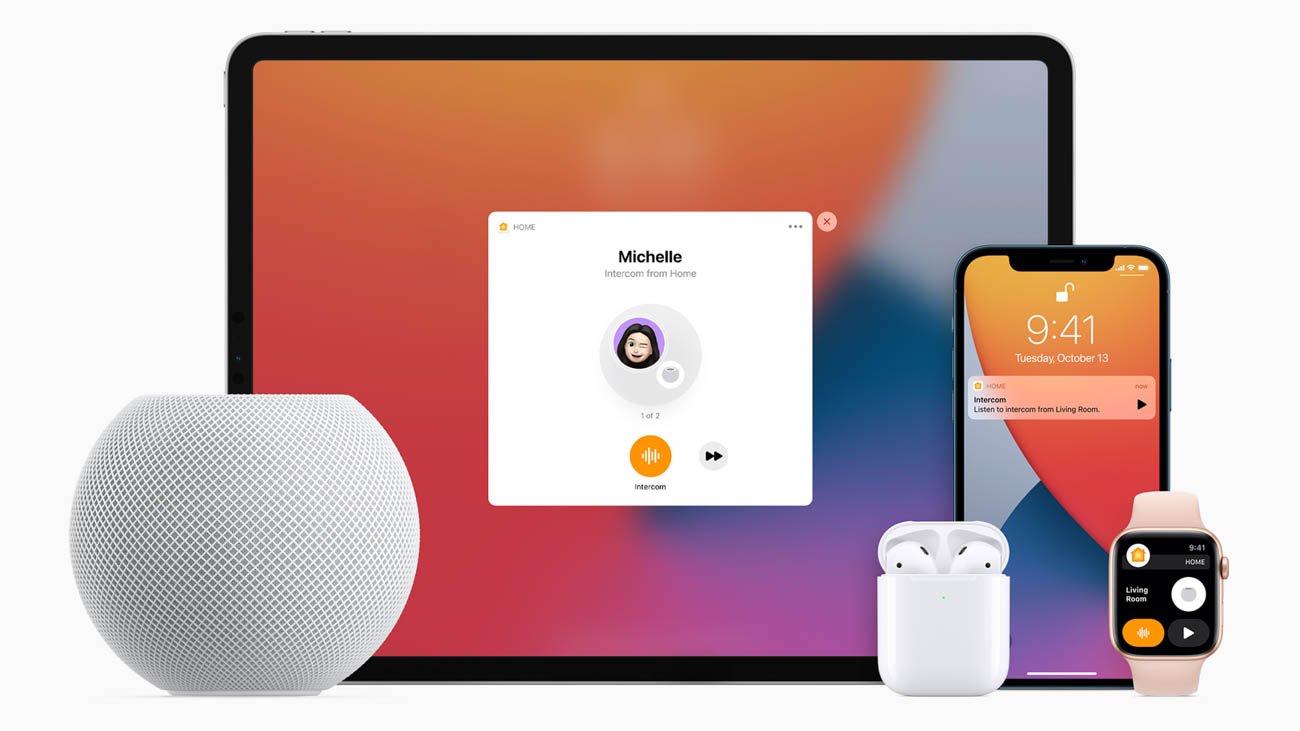 Apple HomePod Mini intercom