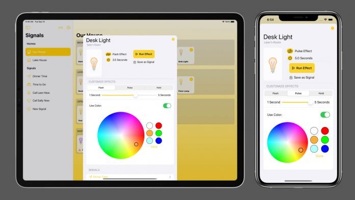 Signals for HomeKit