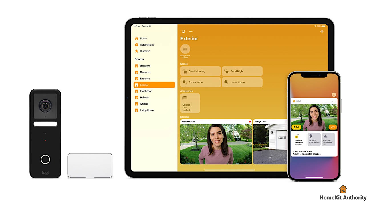 Logitech Circle View Wired Doorbell HKSV