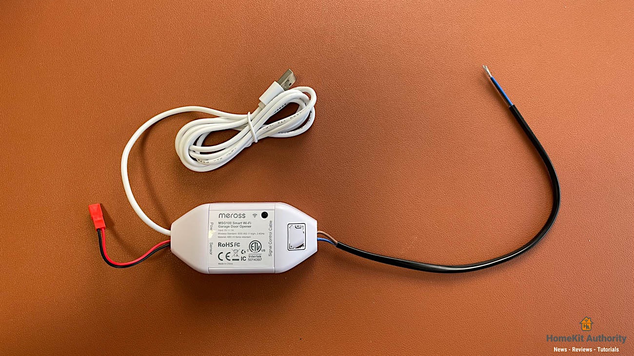 Meross Garage door opener design