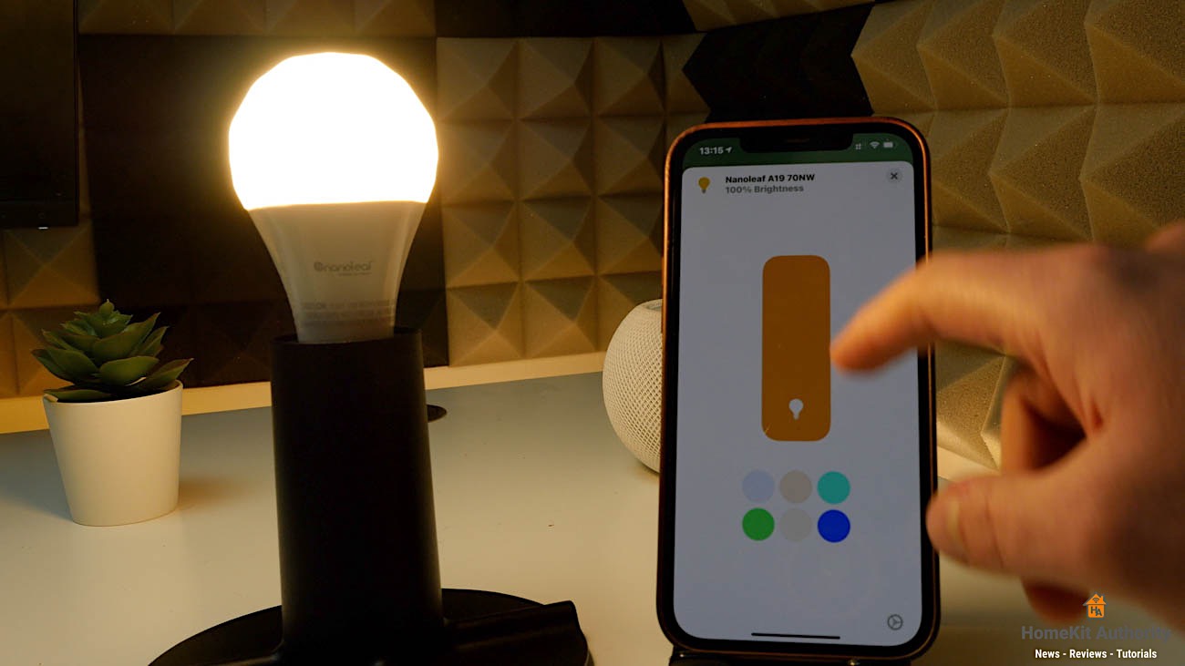 Nanoleaf essentials smart bulb HomeKit with Thread