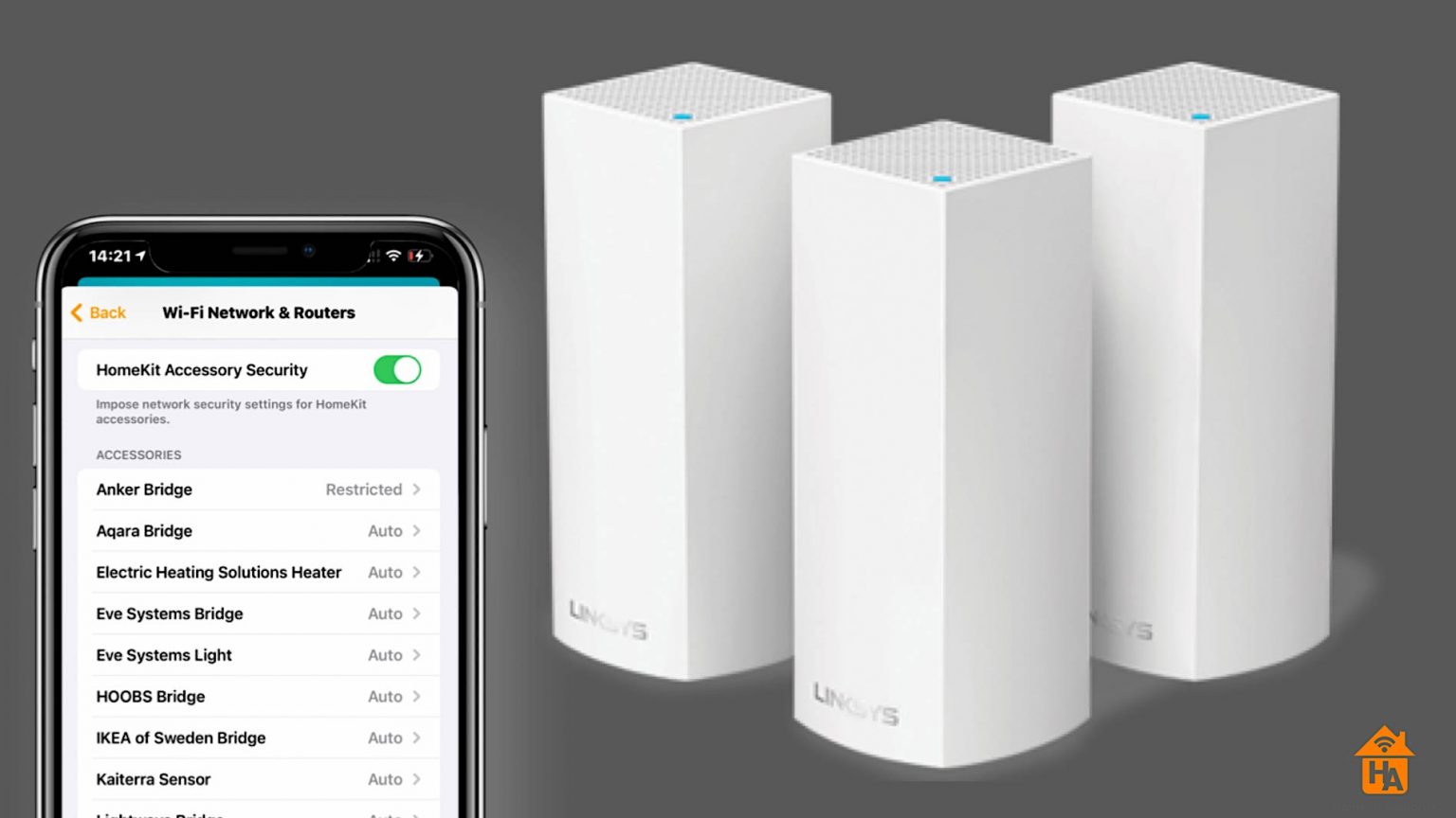 Veloblade Router HomeKit Secure Router on the Velop Mesh router review - AppleHome Authority