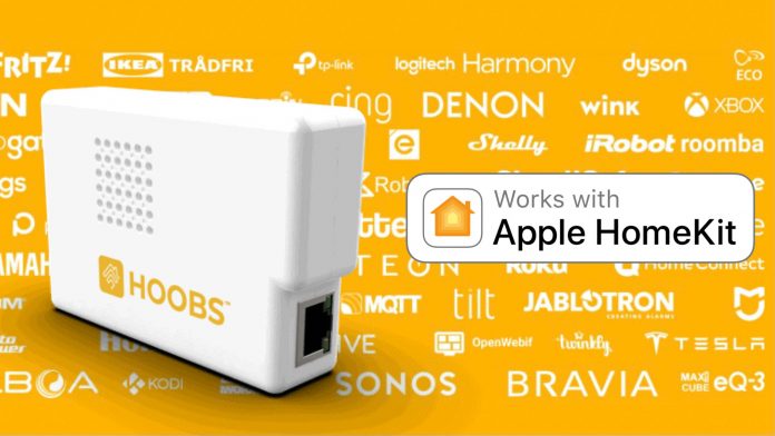 Make almost any smart home device work with homekit hoobs