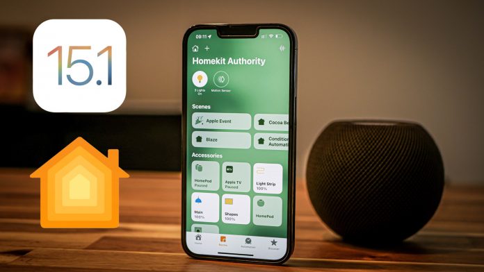 iOS 15.1 HomeKit conditional automations