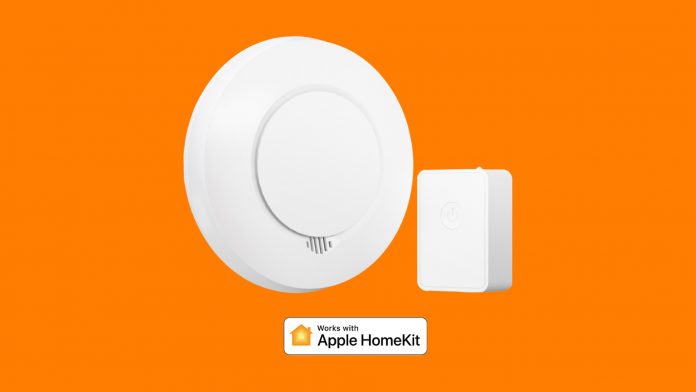 Meross smart smoke alarm HomeKit