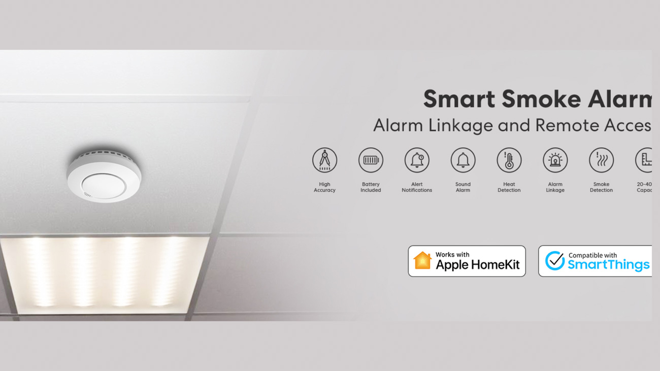 Meross smart smoke alarm hub