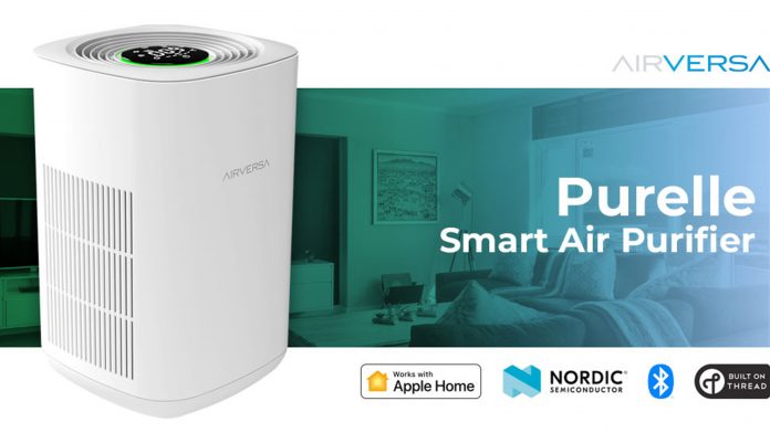 Airversa Purelle Smart Air Purifier HomeKit over Thread