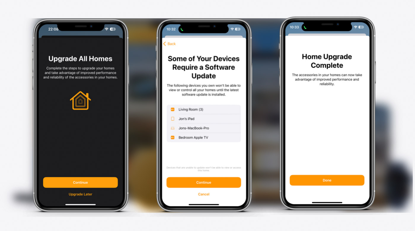 HomeKit architecture update in iOS 16.2