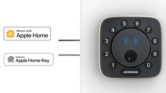 U TEC Bolt NFC HomeKit and Home key smart lock