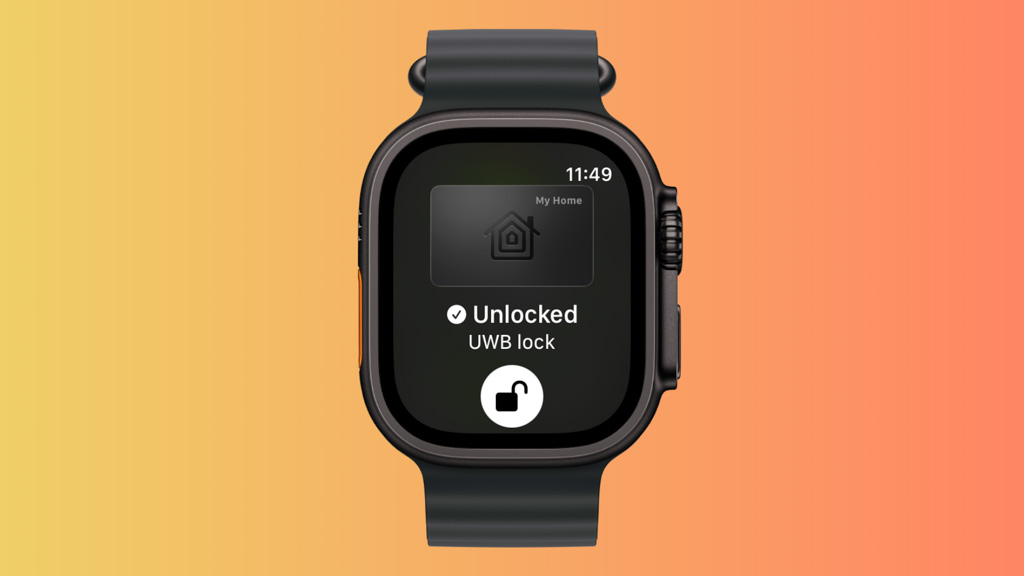 Apple Home Key Apple Watch notification